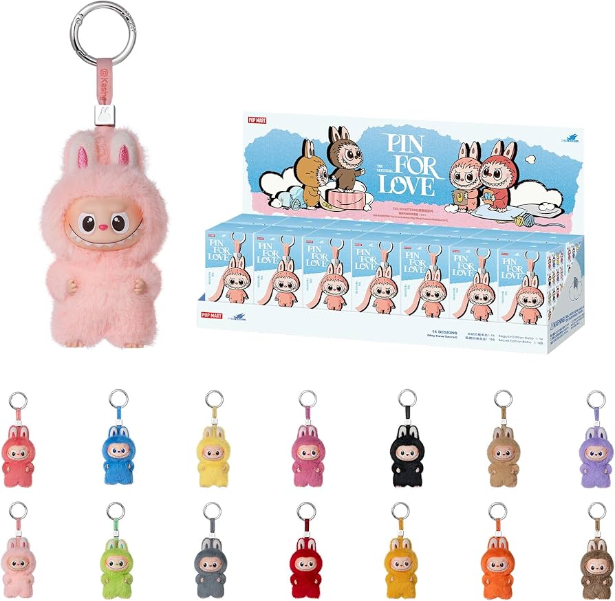 POP MART / THE MONSTERS PIN FOR LOVEシリーズ Amazon.com: POP MART The Monsters Pin for Love Series-Vinyl Plush